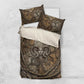 Bat Bedding Set Goddess of the Cosmos Ancient Egyptian Cow Horns Stone