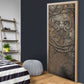 Bat Door Cover Goddess of the Cosmos Ancient Egyptian Cow Horns Stone