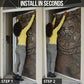 Bat Door Cover Goddess of the Cosmos Ancient Egyptian Cow Horns Stone