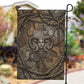 Bat Garden Flag Goddess of the Cosmos Ancient Egyptian Cow Horns Stone