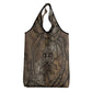 Bat Grocery Bag Goddess of the Cosmos Ancient Egyptian Cow Horns Stone