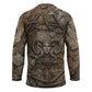 Bat Hockey Jersey Goddess of the Cosmos Ancient Egyptian Cow Horns Stone