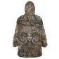 Bat Kid Wearable Blanket Hoodie Goddess of the Cosmos Ancient Egyptian Cow Horns Stone