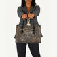 Bat Leather Bag Goddess of the Cosmos Ancient Egyptian Cow Horns Stone