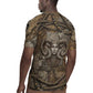 Bat Rugby Jersey Goddess of the Cosmos Ancient Egyptian Cow Horns Stone