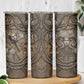 Bat Skinny Tumbler Goddess of the Cosmos Ancient Egyptian Cow Horns Stone