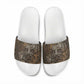 Bat Slide Sandals Goddess of the Cosmos Ancient Egyptian Cow Horns Stone