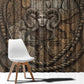 Bat Window Curtain Goddess of the Cosmos Ancient Egyptian Cow Horns Stone
