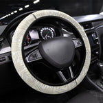 Ghana Football Steering Wheel Cover Soccer Player Kick - Floral Hibiscus