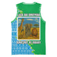 Tanzania Wildlife Basketball Jersey - Tribal Print and Mount Kilimanjaro Safari Scene - African Pride