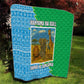 Tanzania Wildlife Quilt - Tribal Print and Mount Kilimanjaro Safari Scene