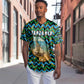 Tanzania Coastal Life Baseball Jersey - Swahili Dhow Boat and Tribal Pattern