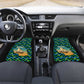 Tanzania Coastal Life Car Mats - Swahili Dhow Boat and Tribal Pattern