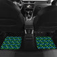 Tanzania Coastal Life Car Mats - Swahili Dhow Boat and Tribal Pattern