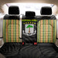 Equatorial Guinea Heritage Back Car Seat Cover - National Emblem and Tribal Zebra Print