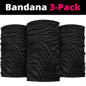 Equatorial Guinea Heritage Neck Gaiter - National Emblem and Tribal Zebra Print - African Pride