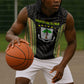 Equatorial Guinea Heritage Sleeveless Hoodie - National Emblem and Tribal Zebra Print - African Pride