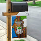 Equatorial Guinea Kente Garden Flag - Tribal Mask and National Coat of Arms