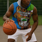 Equatorial Guinea Kente Sleeveless Hoodie - Tribal Mask and National Coat of Arms - African Pride