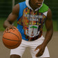 Equatorial Guinea Kente Sleeveless Zip Hoodie - Tribal Mask and National Coat of Arms - African Pride