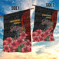 Equatorial Guinea Elephant Garden Flag - Hibiscus Flowers and Tribal Patterns