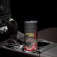 Equatorial Guinea Elephant Skinny Tumbler - Hibiscus Flowers and Tribal Patterns