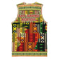 Equatorial Guinea Basketball Jersey - Lion Print and Traditional African Kente Patterns - African Pride