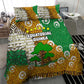 Equatorial Guinea Baobab Tree Bedding Set - Tribal Patterns and Heritage Quote