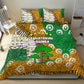 Equatorial Guinea Baobab Tree Bedding Set - Tribal Patterns and Heritage Quote