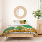 Equatorial Guinea Baobab Tree Bedding Set - Tribal Patterns and Heritage Quote