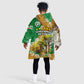 Equatorial Guinea Baobab Tree Kid Wearable Blanket Hoodie - Tribal Patterns and Heritage Quote