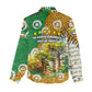 Equatorial Guinea Baobab Tree Women Casual Shirt - Tribal Patterns and Heritage Quote