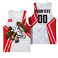 Personalized Tunisia Soccer Basketball Jersey Tunisia Flag Eagle Football Mascot