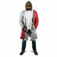 Personalized Tunisia Soccer Cloak Tunisia Flag Eagle Football Mascot