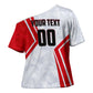 Personalized Tunisia Soccer Cross Shoulder Shirt Tunisia Flag Eagle Football Mascot