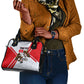 Personalized Tunisia Soccer Shoulder Handbag Tunisia Flag Eagle Football Mascot