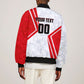 Personalized Tunisia Soccer Sleeve Zip Bomber Jacket Tunisia Flag Eagle Football Mascot