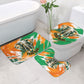 Personalized Ivory Coast Football Bathroom Set Elephant Football Splatter Art
