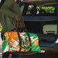 Personalized Ivory Coast Football Travel Bag Elephant Football Splatter Art