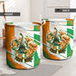 Personalized Ivory Coast Football Laundry Basket African Elephant Trophy