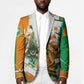 Personalized Ivory Coast Football Blazer African Elephant Trophy