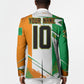 Personalized Ivory Coast Football Blazer African Elephant Trophy
