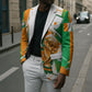 Personalized Ivory Coast Football Blazer African Elephant Trophy