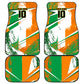 Personalized Ivory Coast Football Car Mats African Elephant Trophy