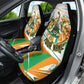Personalized Ivory Coast Football Car Seat Cover African Elephant Trophy