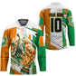 Personalized Ivory Coast Football Hockey Jersey African Elephant Trophy