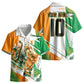 Personalized Ivory Coast Football Kid Hawaiian Shirt African Elephant Trophy