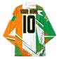Personalized Ivory Coast Football Kimono African Elephant Trophy