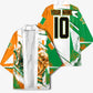 Personalized Ivory Coast Football Kimono African Elephant Trophy