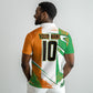 Personalized Ivory Coast Football Polo Shirt African Elephant Trophy